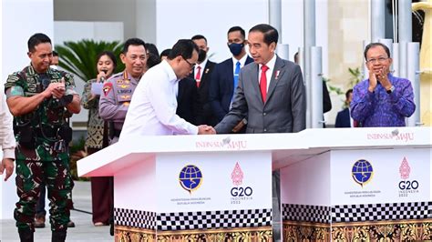 Presiden Jokowi Meresmikan Sejumlah Infrastruktur Di Provinsi Bali 9