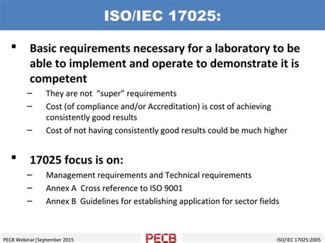 Pecb Webinar Understanding The Basics Of Laboratory Management With