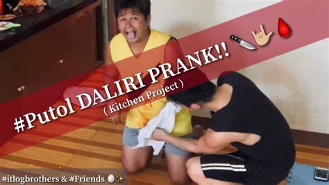 Putol Daliri Prank 🔪🤟🏼🩸 Kitchen Project Youtube