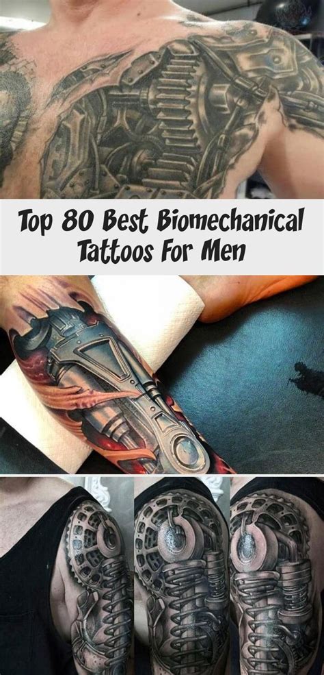 Top 80 Best Biomechanical Tattoos For Men Improb