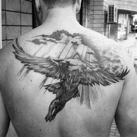 60 Icarus Tattoo Designs For Men Manly Greek Mythology Ideas Cloud