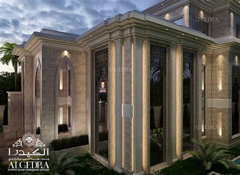 Modern Villa Exterior Design With Islamic Style Elements Homify