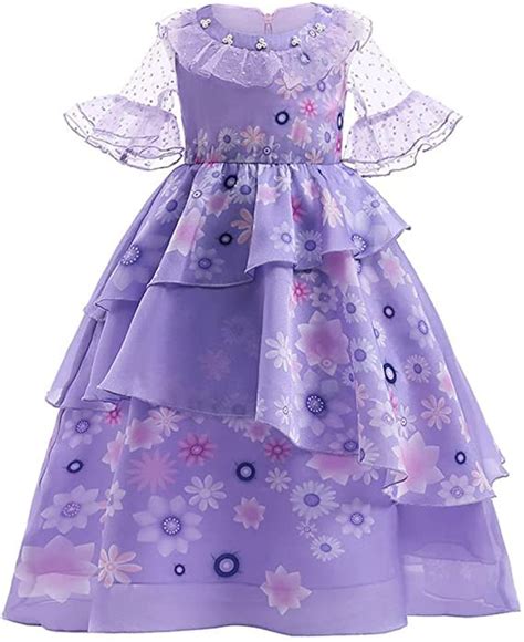 Buy Kids Mirabel Isabella Encanto Costume Isabela Dress Girls Luisa