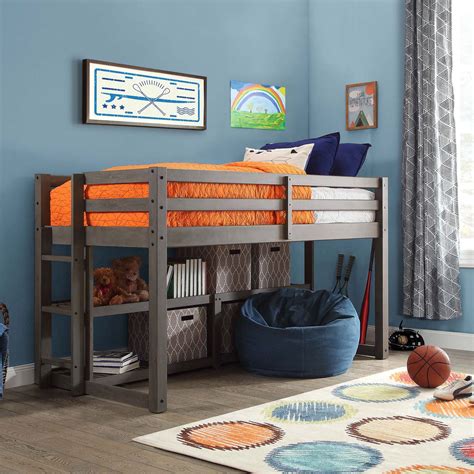 Better Homes And Gardens Greer Twin Loft Storage Bed Multiple Finishes