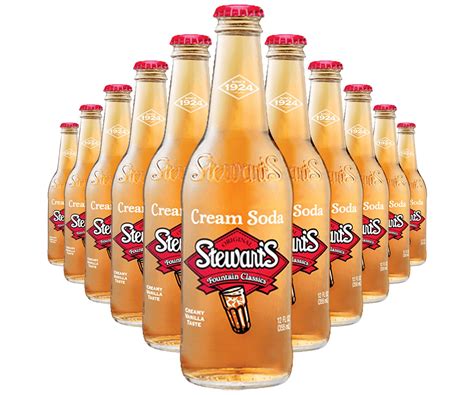 Buy Stewarts Cream Soda 12 Fl Oz 12 Glass Bottles Online At Desertcartindia