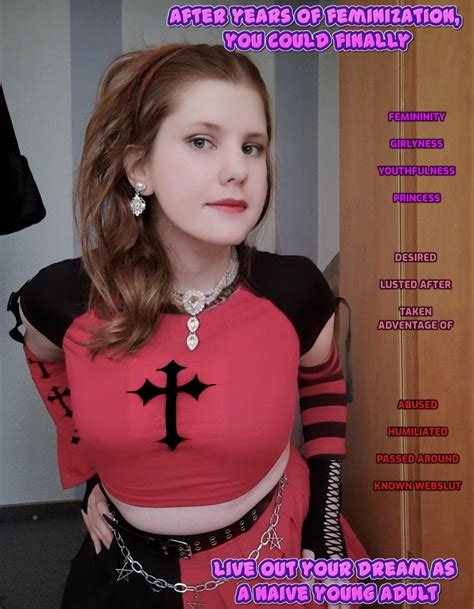 Rebel Teen Tg Feminized Sissy Tg Cosplay Captions