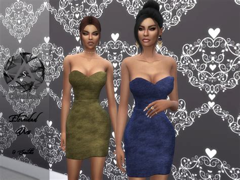 Eternidad Dress By Camuflaje At Tsr Sims 4 Updates