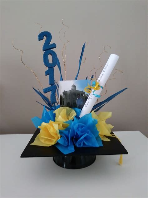 Limestone Graduation Centerpiece By Patsy Canfield She Made 10 Of