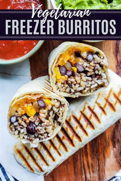 Vegetarian Burritos Recipe Freezer And Meal Prep Friendly Erhardts Eat