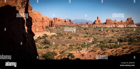 Arches National Park Utah United States Of America Usa An Optimised