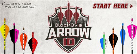 Black Ovis Custom Arrow Builder Make Your Own Arrows