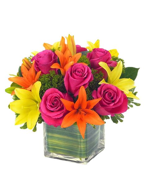 Lovely Lily And Rose Celebration Bouquet