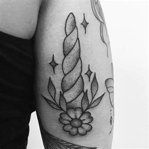 Unicorn Horn Tattoo On The Back Of My Arm 🦄 By Rebekka Rekkless