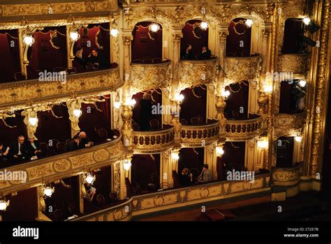 Prague State Opera House Interior Státní Opera Praha Prague Czech