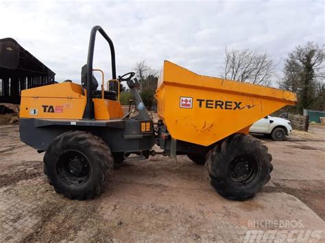Terex Ta6 6 Tonne Straight Tip Dumper 2016 United Kingdom Used