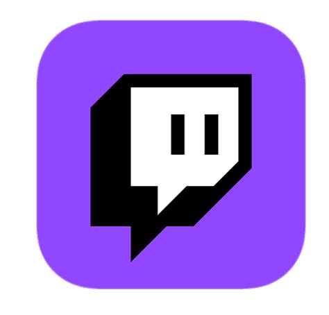 Twitch Logo Black And Purple Transparent Png Stickpng