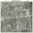 Aerial Photography Map of Evergreen Park, IL Illinois