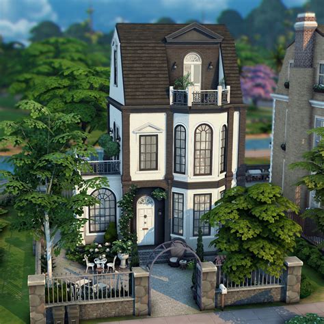 Modern Townhouse The Sims 4 Rooms Lots Curseforge