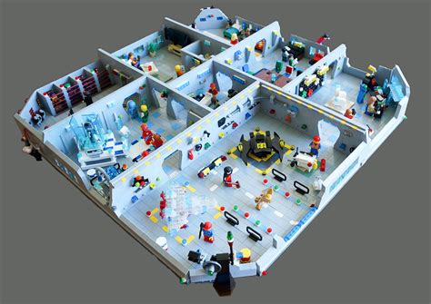 Moc Justice League Watchtower Interior Lego Licensed Eurobricks