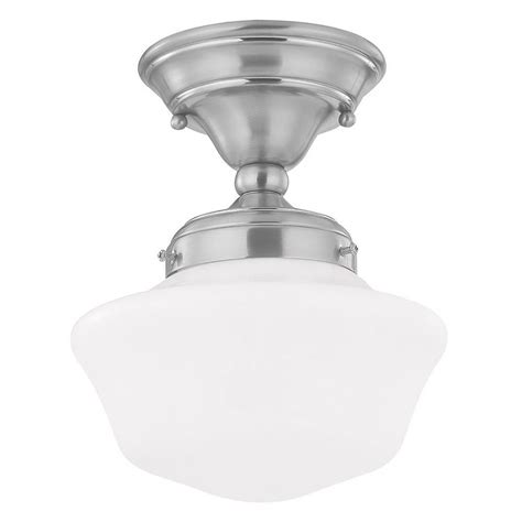 You'll receive email and feed alerts when new items arrive. Low Profile 1 Light Schoolhouse Ceiling Fan Light Kit ...