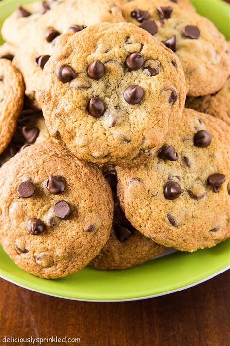 Best Homemade Chocolate Chip Cookies Deliciously Sprinkled