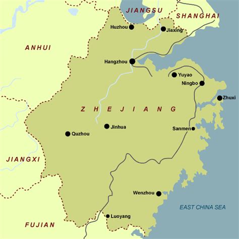 Zhejiang Map