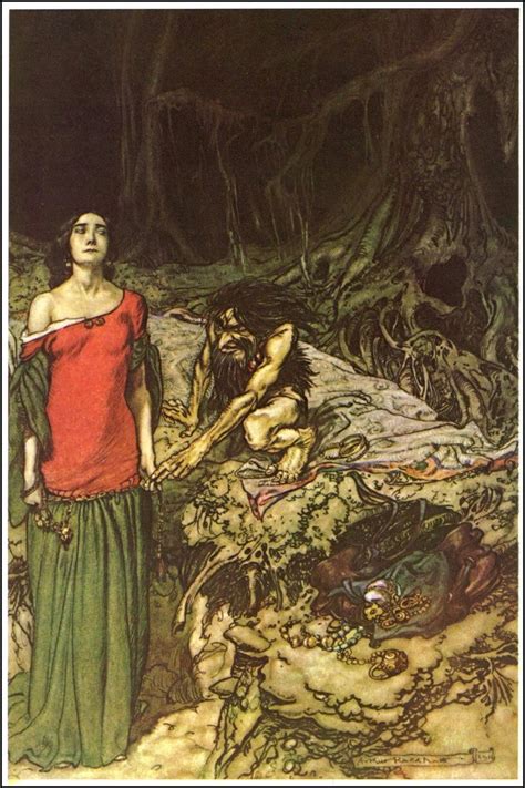 Arthur Rackham Arthur Rackham Painting Illustration