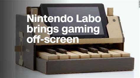Nintendo Switch Cardboard Toys Bring Screen Time To Physical Worlds