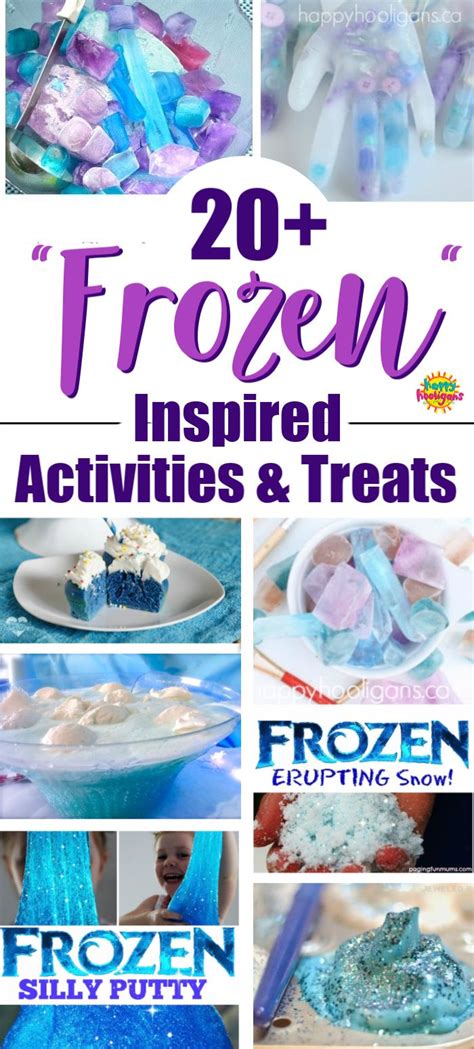 20 Frozen Crafts And Activities Happy Hooligans Frozen Activities