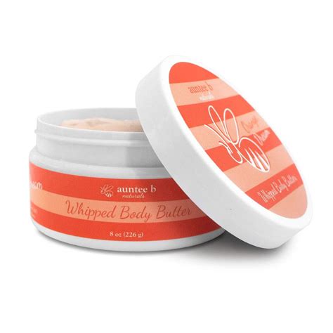 All Natural Whipped Body Butter Orange Dream By Auntee B