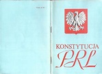 Konstytucja Polskiej Rzeczypospolitej Ludowej PRL (13088083579 ...