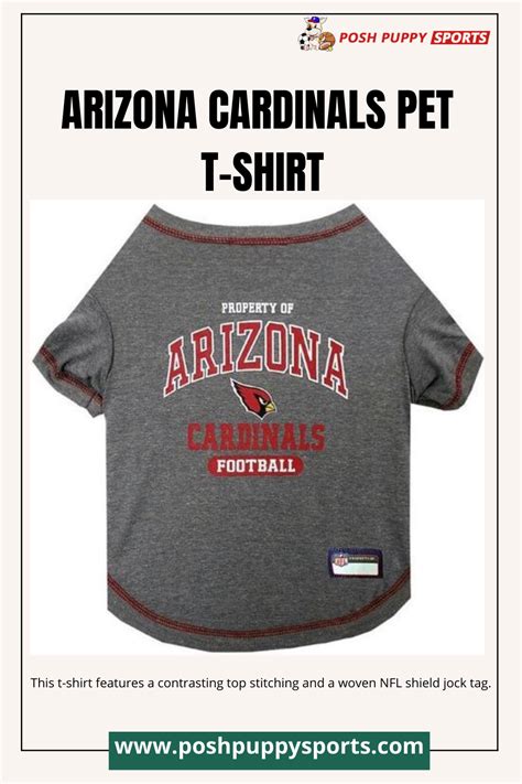 Arizona Cardinals Pet T Shirt Arizona Cardinals Shirts Arizona