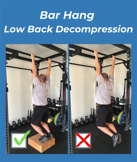 How To Make Hanging From A Pull Up Bar More Effective For Low Back