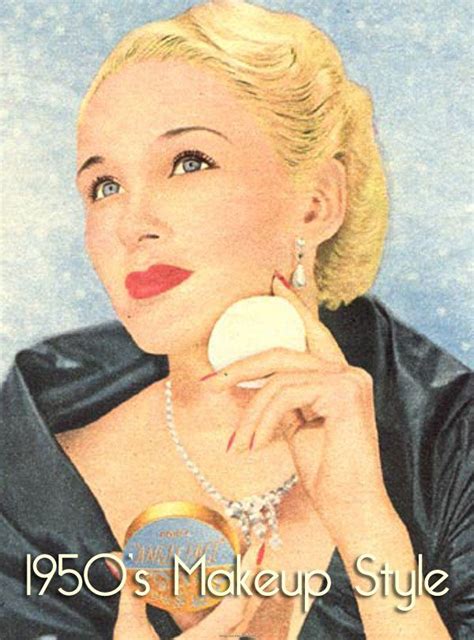 Vintage 1950s Makeup Style Guide Vintage Makeup Guide Vintage Makeup Makeup Blog Vintage