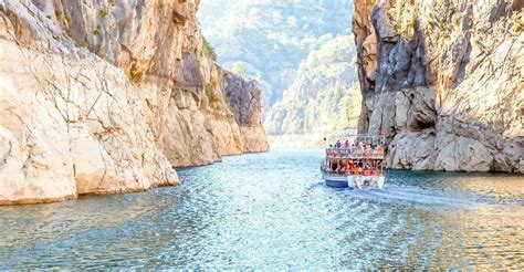 From Antalya Green Canyon Boat Trip Wlunch And Drinks Getyourguide