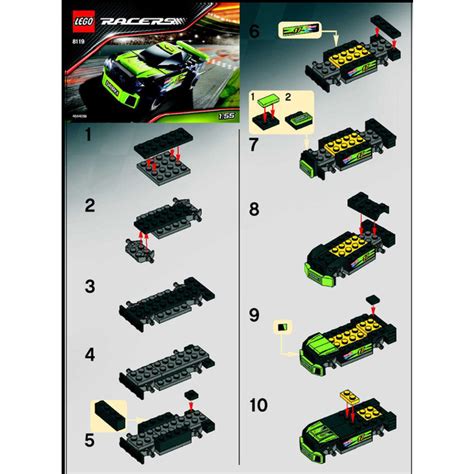 Lego Thunder Racer Set Instructions Brick Owl Lego Marketplace