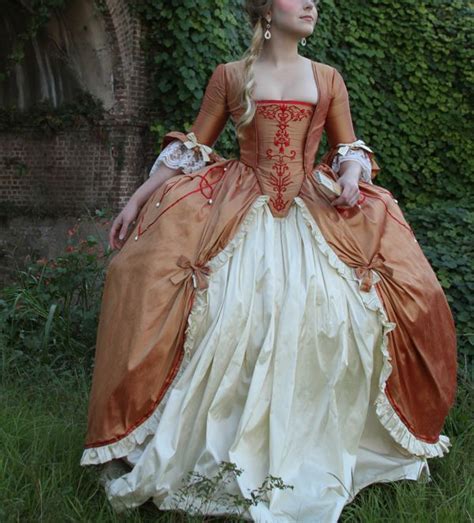 Late 18th Century French Court Gown By Grace Mimbs Via Behance 18th Century Dress 18th