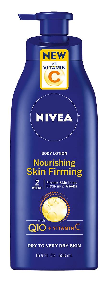 Nivea Nourishing Skin Firming Body Lotion W Vit C And Q10 Ingredients