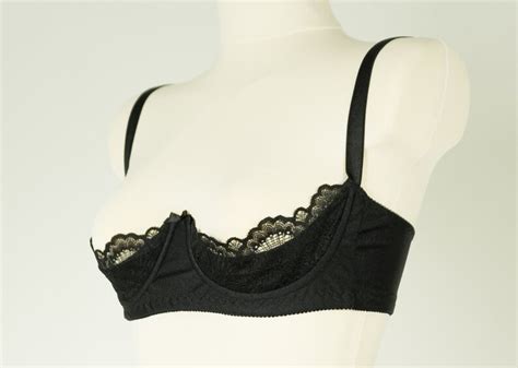 Lace 01 Shelf Bra Lucy Quarter Cup Bra In Many Color Etsy