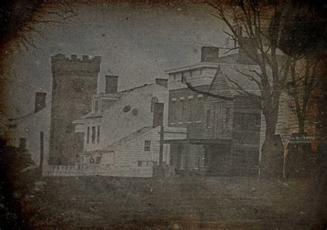 Daguerreotype View Of The Unitarian Congregational Church Of The