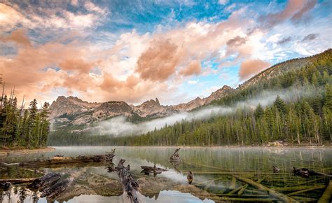 Cloud Fog Forest Lake Mountain Hd Nature 4k Wallpapers Images Backgrounds Photos And Pictures