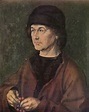 Alberto Durero - Retrato de Albrecht Durero el viejo | Artelista.com
