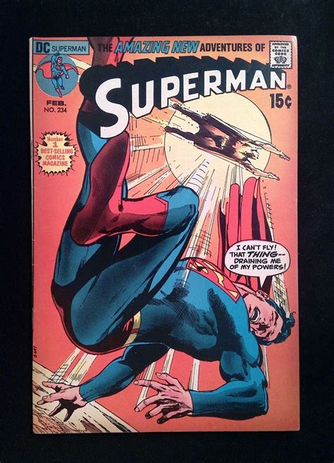 Superman 234 Dc Comics 1971 Fn Comic Books Bronze Age Dc Comics
