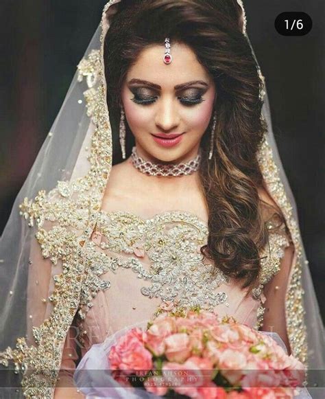 pin by sufiyana malik on beautiful bride pakistani bridal hairstyles pakistani bridal makeup