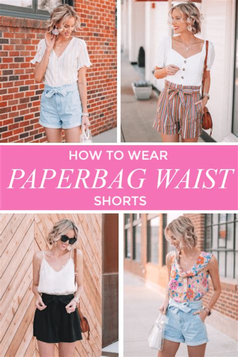 How To Wear Paperbag Shorts Straight A Style