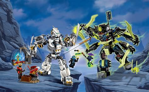Buy Lego Ninjago Titan Mech Battle 70737 At Mighty Ape Australia
