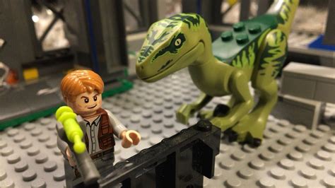 Lego Jurassic World Raptor Hunt Youtube