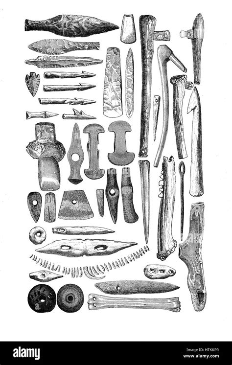 Stone Age Tools Hi Res Stock Photography And Images Alamy