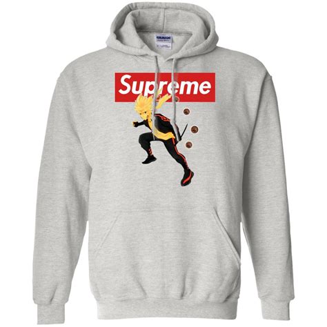 Supreme Naruto Hoodie Pullover Hoodie 8 Oz Nacasta