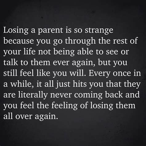 Losing A Parent Is So Strange Pictures Photos And Images For